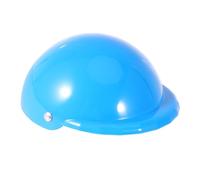 Abaodam Casque de Sécurité pour Chien Bleu Chapeau Protecteur Soleil et Pluie Accessoire Doux et Rembourré pour Animaux de Compagnie