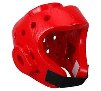Abaodam Casque de Taekwondo Eva pour Garçon et Filles Ventilation Maximale, Protection Absorbante des Chocs, pour Sparring et Compétition en Rouge