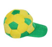 Abaodam Casquette de Baseball en Velours pour Homme, Confortable et Ventilée, Chapeau de Supporter Brésilien pour Tenue de Foot et Fête à Domicile
