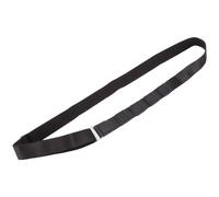 Abaodam Ceinture de Maintien Chemise Réglable 2,5cm Nylon Cuir Noir