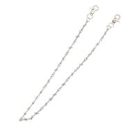 Abaodam Chaîne De Pantalon Punk Unisexe, Accessoire Pour Danseurs Et Musiciens, Boucle Simple, Effet Texturé, Longueur 79cm, Couleur Diamant Rose, Taille L, Style Hip Hop