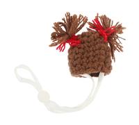 Abaodam Chapeau Réglable Tricot pour Petits Animaux Accessoire Adorable pour Hamsters Et Hérissons Bonnet Confortable pour Fêtes Et Déguisements