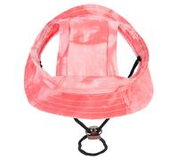 Abaodam Chapeaux Bob pour Chiens Coiffes Pare-Soleil Réglables Chapeaux pour Animaux De Compagnie Casquettes Extérieur pour Chiots