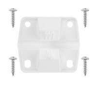 Abaodam Charnières en Plastique pour Glacière de Camping avec Vis, Jeu de Remplacement 1 Pièce, Charnières Robustes et Solide pour Boîtes Isothermes, Accessoires Camping et Randonnée