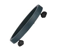 Abaodam Châssis Mobile De Pot De Fleurs Rond avec roulettes Support Robuste pour Pots Intérieur Et Extérieur pour Déplacer Facilement Vos Plantes