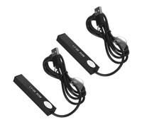 Abaodam Chauffage D'aquarium USB 5w 2pcs en Alliage D'aluminium, Thermostat Automatique, Faible Consommation, pour Mini Aquariums de Bureau et Poissons Betta