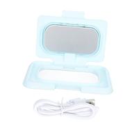 Abaodam Chauffe-lingettes Humides Portable Dispositif De Chauffage Pratique Avec Température Changer Couches à Ou Déplacement Rose Bleu Avec Câble Usb