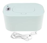 Abaodam Chauffe-lingettes Usb Portable Vert, Distributeur Chauffant Pour Bébés, Réchauffeur De Lingettes Humides Compact, Alimentation Usb, Voyage Et Voiture, Rangement Pratique