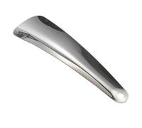 Abaodam Chausse-Pied Portable en Acier Inoxydable 1 Pièce Outil Court pour Enfiler Chaussures Bottes et Baskets sans Se Pencher Accessoire Léger et Pratique pour Usage Quotidien