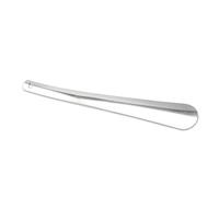 Abaodam Chausse-pied Professionnel en Acier Inoxydable 30 Cm, Outil de Levage de Chaussures Robuste, Protège Chaussures, Manche Long Incurvé, pour Femmes Enceintes et Garçon et Filles