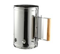 Abaodam Cheminée D'allumage en Acier Inoxydable pour Barbecue Extérieur Outil De Démarrage Rapide Résistant à La Chaleur Poignée Isolante pour Allumer Charbon Facilement