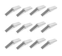 Abaodam Chevilles à Bascule Fixation Murale Robuste 12pcs Galvanisé M6 Facile à Enlever pour Cloisons Sèches pour de Bricolage et Réparations Rapides