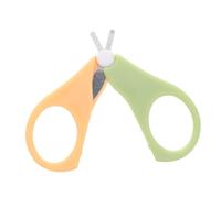 Abaodam ciseaux pour bébé ciseaux bebe sécurité bébé sécurité bebe Ciseaux bébé coupe-ongles bébé avec lumière petit coupe-ongles bébé lime à ongles pour bébé ongle de bébé polypropylène
