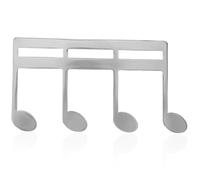 Abaodam Clip de Musique Métal Portable pour Partition Pince Fixe pour Pages Musique Support pour Piano Guitare et Accessoires de