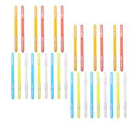 Abaodam Clips de Fixation en Plastique 30 Pièces pour Reliure de Documents Feuilles Mobiles Accessoires Bureautique Maison École Couleur Aléatoire