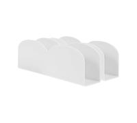 Abaodam Clips de Stabilisation pour Sécuriser Le Parc 2pcs en Abs Blanc pour Parc Bébé Fixation Facile et Portable à Domicile Voyage