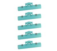 Abaodam Clips Fixateurs de Feuilles pour Partition de Piano 5 Pièces en ABS Vert Adaptés aux Élèves Musiciens en Entraînement et Concert