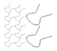 Abaodam Clips Métalliques pour Manivelle de Lève-vitre Voiture, Kit 200 Pièces en Acier Robuste, Clips de Retenue Automobile Compatibles Multiples Modèles, Accessoires Fixation