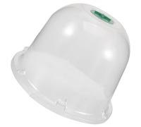 Abaodam Cloche de Protection pour Plantes de Jardin 26X20 Pouces Transparent Plastique Respirant Grille D’Aération et Maintien Chaleur pour Potager