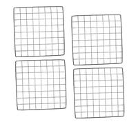 Abaodam Clôture en Grillage pour Animaux de Compagnie Panneaux de Séparation DIY pour Chiens et Barrière et Pratique 4 Pièces pour Enclos et à Animaux