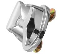 Abaodam Collier de Serrage Base Robuste pour Jambe de Tom en Fer Argenté Ajusteur Sonore et Caisse Claire pour Kit de Batterie pour Percussion