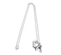 Abaodam Collier Patin à Glace pour Femmes Filles Pendentif Sport Accessoire Collier