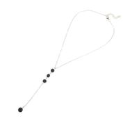 Abaodam Collier Pendentif Artisanal en Pierre Volcanique Créatif pour Femme, Bijou en Pierre de Lave Dorée, Accessoire de Mode Design Unique, Usage Quotidien et Soirée