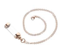 Abaodam Collier Pendentif Urne pour Cendres Commémoratif pour Chien Garde-mémoire Verre à Porter Exposer chez