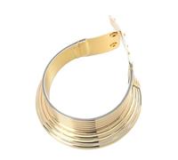 Abaodam Collier Ras-de-cou Africain En Cuir Ornements Dorés, Style Punk Chic Pour Femmes Et Filles, Accessoire Pour Fiançailles Et Saint-valentin 17x15x5cm
