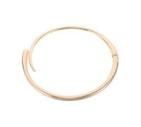 Abaodam Collier Ras-du-cou Punk Femme En Métal Doré Kc Ouverture à Ressort, Bijou Géométrique Minimaliste, Manchette D'été Pour Plage Et Soirée, Taille Ajustable