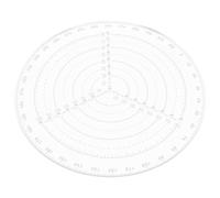 Abaodam Compas de Recherche de Centre pour Cercles en Bois Règle Ronde Facile à Utiliser pour Travaux de Menuiserie et Dessin Technique