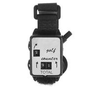 Abaodam Compteur de Coups de Golf Manuel Portable Clicker Précis Plastique Design Montre Confortable pour Golfeurs Débutants et Expérimentés Suivi Facile du Score Parcours