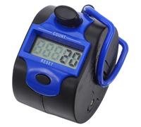 Abaodam Compteur Manuel Électronique Pratique avec Anneau pour Doigts et Compteur Digital Portable à Chiffres Jusqu à Outil de Comptage Statistique Confortable Couleur Couleur Aléatoire