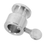 Abaodam Contrepoids du torréfacteur Douille de Grille Bague en Acier Inoxydable pour rôtissoire à Gril, Barbecue Domestique, Argent, 1 pièce, Facile à Utiliser, sécurité assurée