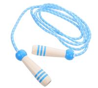 Abaodam Corde à Sauter Ajustable pour Garçon et Filles avec Poignées en Bois Corde en Coton Douce 26 M Sportif pour Fitness Intérieur et Extérieur Améliore Coordination et Motricité