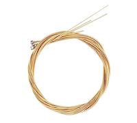 Abaodam Cordes de Basse Acoustique en Acier Carbone Solide, Ensemble 1 Set Facile à Installer, Accessoires pour Instrument de Musique Adulte et Basse Électro-acoustique