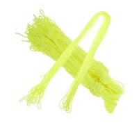 Abaodam Cordes De Yo-yo Nylon Jaune 105 Cm 50 Pcs Corde De Précision pour Tournois Et Figures Complexes, Accessoires Adaptés Aux Joueurs Sportifs