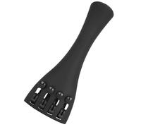Abaodam Cordier de Violon en Fibre de Carbone 4 Cordes 4 Micro-accordeurs Intégrés, Accessoires pour Violon Noir, Améliore L'intonation et Résiste la Tension des Cordes