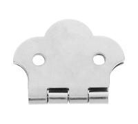 Abaodam Cordier Métallique à Charnière pour Guitare Boîte à Cigares 3 Cordes avec Vis Pièce de Queue Robuste Compatible Micro Cigar Box Guitare Accessoire Léger pour Instruments de