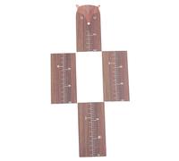 Abaodam Courbe de Croissance en Bois pour Garçon et Filles, Décoration de Chambre Garçon et Filles, 1 Set, Installation Facile, pour Suivre Changements de Taille Mur