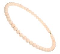 Abaodam Couronne en Bois Perlée DIY 25 Cm Anneau Métallique Robuste et Attrape-rêves, Kit Décoration Créative pour Couronnes de Noël, Porte et Loisirs Créatifs Saisonniers