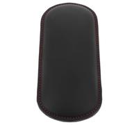 Abaodam Coussin D’Accoudoir de Voiture Noir Classique Surpiqûres Rouges Coussin de Soutien pour Jambes et Coudes Rembourrage Confortable Compatible Portière et Console Centrale