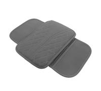 Abaodam Coussin d’accoudoir pour console centrale de voiture et SUV housse grise en PU avec 2 compartiments de rangement intégrés repose-bras ajustable antidérapant pour camion