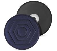 Abaodam Coussin de Siège Pivotant pour Voiture en Polyester Bleu, Rembourrage Haute Élasticité pour Soulager la Fatigue, Portable Conduite et Voyage