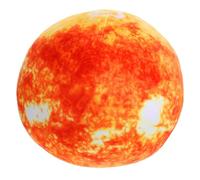 Abaodam Coussin Décoratif en Peluche Solaire 17 Cm, Oreiller Boule Doux et Charmant, Coussin Sphérique Planète pour Canapé et Décoration Maison, Peluche Douce et Confortable pour Câlins