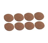 Abaodam Coussin pour Nid D'oiseau Naturel en Fibre, Tapis à Œufs De Pigeon Rond 20 Cm x 0,5 Cm, Lot De 8 Pièces, Écologique pour Pigeon, Perroquet Et Petit Animal De Compagnie