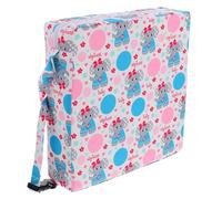 Abaodam Coussin Rehausseur pour Chaise D'garçon et Filles en Polyester Imperméable Sangles Antidérapantes, Détachable, pour Écrire et Dessiner, Bleu pour Tout-petit