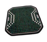 Abaodam Coussin Siège En Perles De Bois Housse Maille Respirante Tapis De Siège Pour Camions Coussin De Massage Pour Voiture
