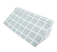 Abaodam Coussin Triangulaire Kiné en Coton et Mousse pour Hospitalisation, Coussin de Positionnement Confortable Cou Patients Alités à Domicile