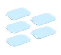 Abaodam Coussinets de Gel Hydrogel pour Stimulateur Musculaire Abdominaux 4x6cm, Peau Douce, 10 Pièces, Adaptés aux Ceintures Tonifiantes Abdominales